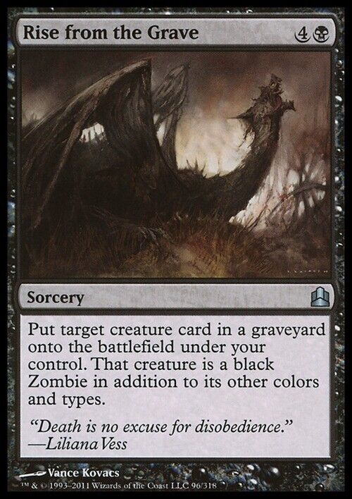 Rise from the Grave ~ Commander 2011 [ Excellent ] [ Magic MTG ] - London Magic Traders Limited