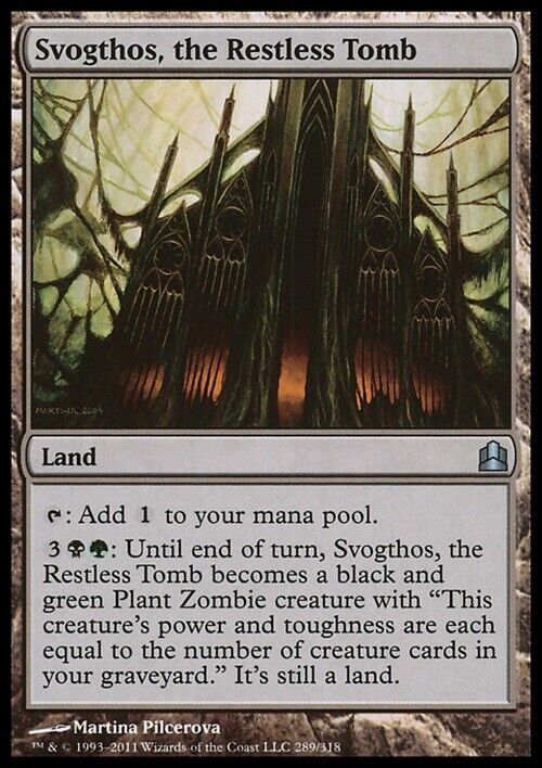 Svogthos, the Restless Tomb ~ Commander 2011 [ Excellent ] [ Magic MTG ] - London Magic Traders Limited