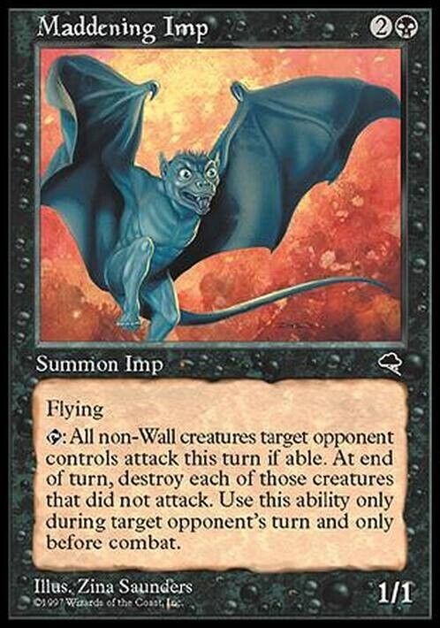 Maddening Imp ~ Tempest [ Excellent ] [ Magic MTG ] - London Magic Traders Limited
