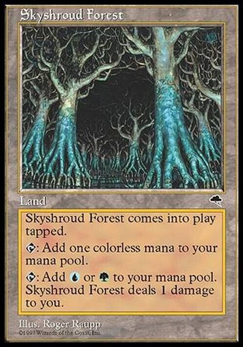 Skyshroud Forest ~ Tempest [ MODERATELY PLAYED ] [ Magic MTG ] - London Magic Traders Limited