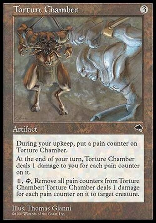 Torture Chamber ~ Tempest [ Excellent ] [ Magic MTG ] - London Magic Traders Limited