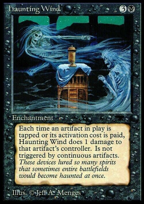 Haunting Wind ~ Antiquities [ MODERATELY PLAYED ] [ Magic MTG ] - London Magic Traders Limited