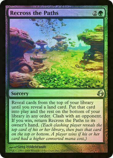 FOIL Recross the Paths ~ Morningtide [ Excellent ] [ Magic MTG ] - London Magic Traders Limited
