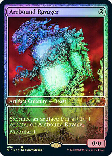FOIL Arcbound Ravager ~ Secret Lair [ NearMint ] [ Magic MTG ] - London Magic Traders Limited