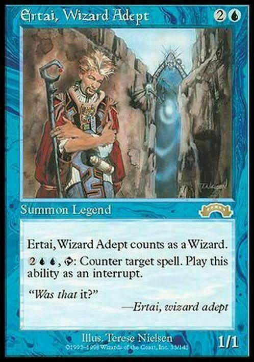 Ertai, Wizard Adept ~ Exodus [ Excellent ] [ Magic MTG ] - London Magic Traders Limited