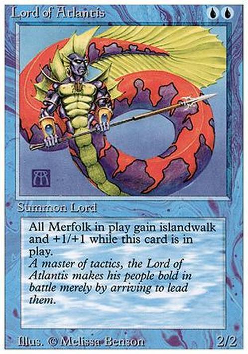 Lord of Atlantis ~ Revised [ Excellent ] [ Magic MTG ] - London Magic Traders Limited