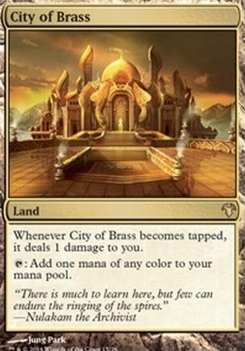 City of Brass ~ Modern Event [ NearMint ] [ Magic MTG ]