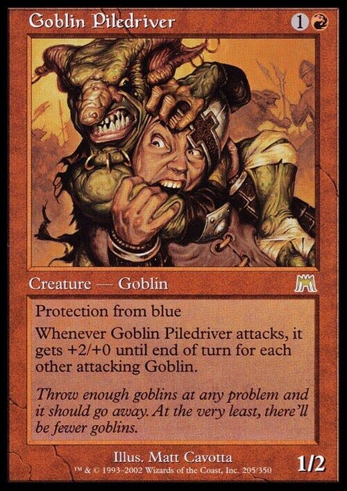 Goblin Piledriver ~ Onslaught [ Excellent ] [ Magic MTG ] - London Magic Traders Limited