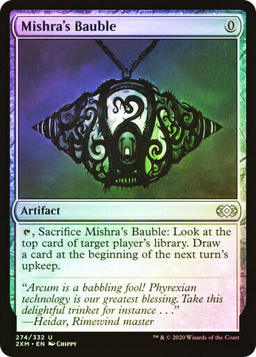 FOIL Mishra's Bauble ~ Double Masters [ NearMint ] [ Magic MTG ] - London Magic Traders Limited