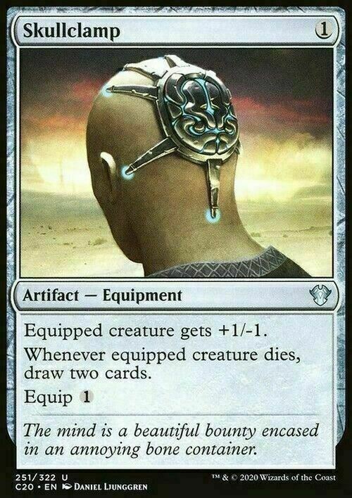 Skullclamp ~ Commander: Ikoria [ NearMint ] [ Magic MTG ] - London Magic Traders Limited