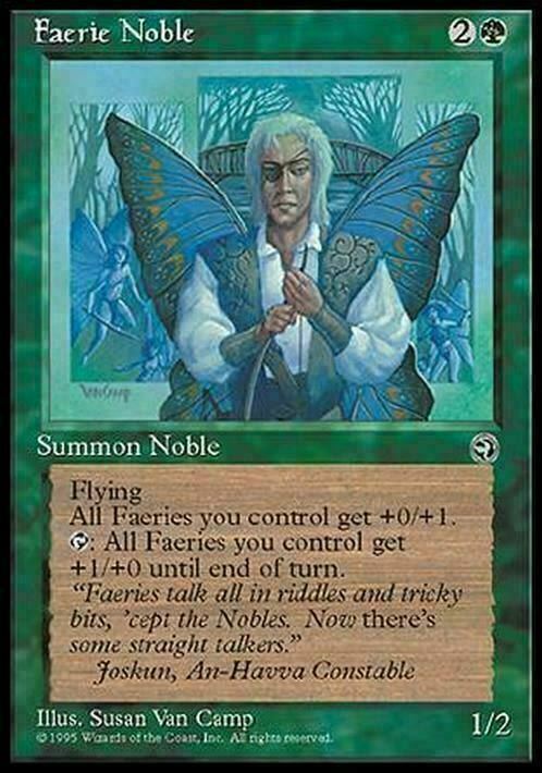 Faerie Noble ~ Homelands [ Excellent ] [ Magic MTG ] - London Magic Traders Limited