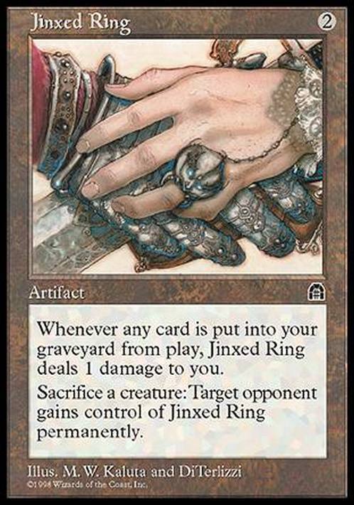Jinxed Ring ~ Stronghold [ Excellent ] [ Magic MTG ] - London Magic Traders Limited