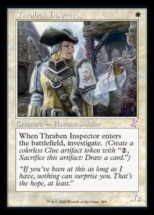 Thraben Inspector ~ Time Spiral Remastered [ Excellent ] [ Magic MTG ] - London Magic Traders Limited