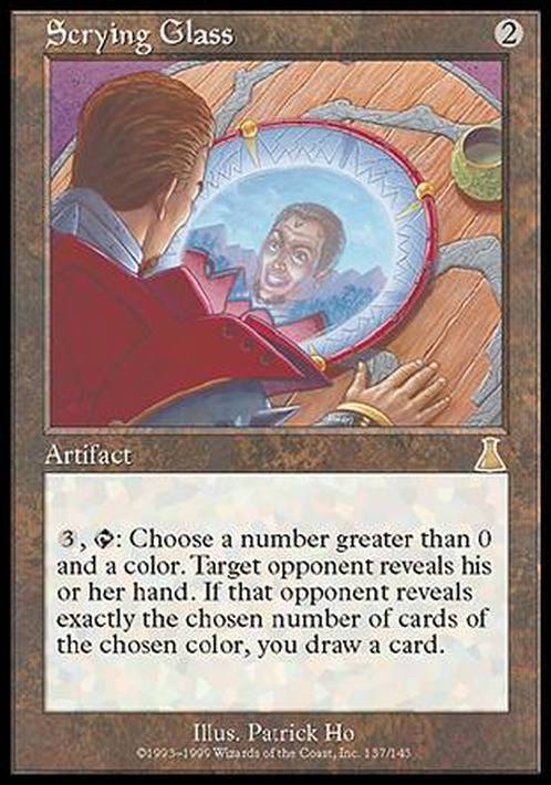 Scrying Glass ~ Urza's Destiny [ Excellent ] [ Magic MTG ] - London Magic Traders Limited