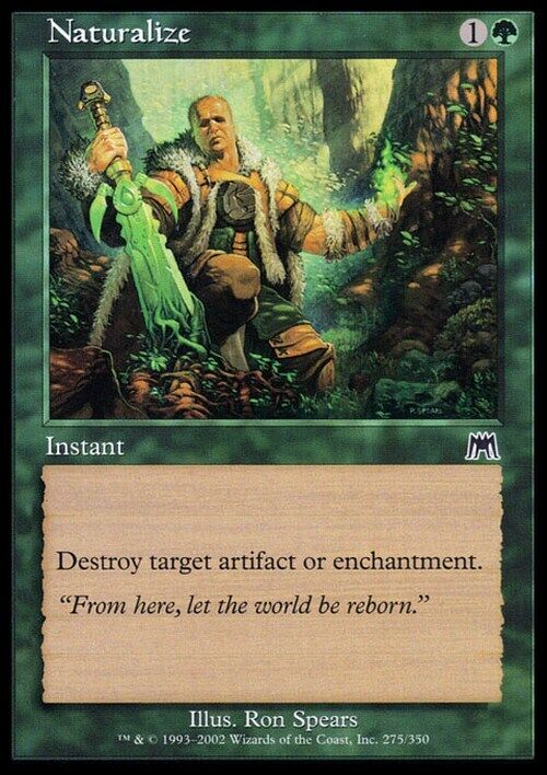 Naturalize ~ Onslaught [ Excellent ] [ Magic MTG ] - London Magic Traders Limited