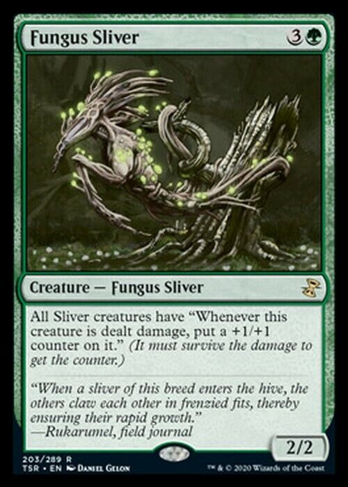 Fungus Sliver ~ Time Spiral Remastered [ NearMint ] [ Magic MTG ] - London Magic Traders Limited
