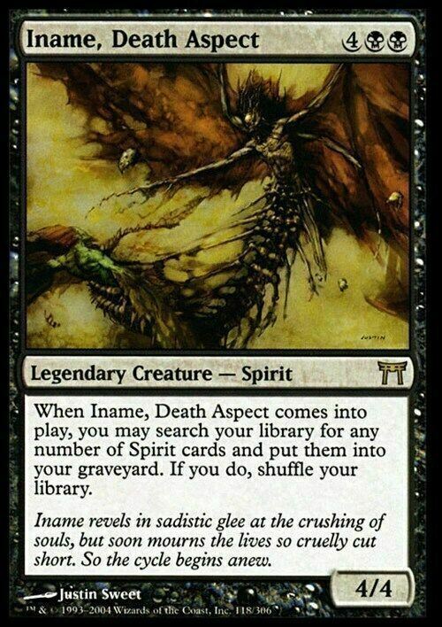 Iname, Death Aspect ~ Champions of Kamigawa [ Excellent ] [ Magic MTG ] - London Magic Traders Limited