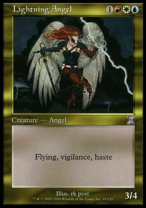 Lightning Angel ~ Time Spiral [ Excellent ] [ Magic MTG ] - London Magic Traders Limited