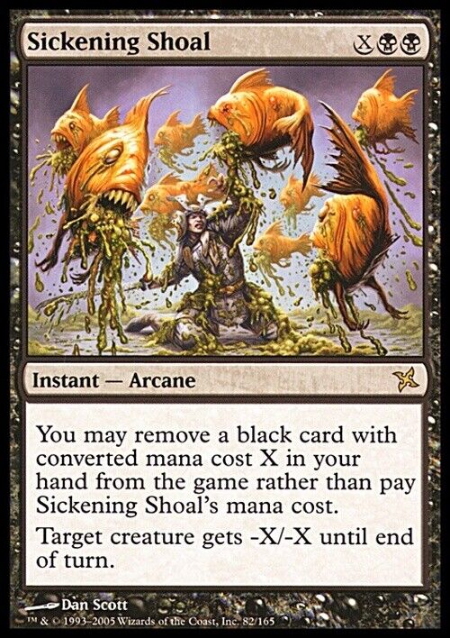 Sickening Shoal ~ Betrayers of Kamigawa [ Excellent ] [ Magic MTG ] - London Magic Traders Limited