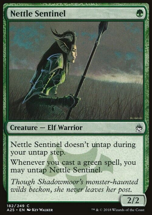 Nettle Sentinel ~ Masters 25 [ Excellent ] [ Magic MTG ] - London Magic Traders Limited
