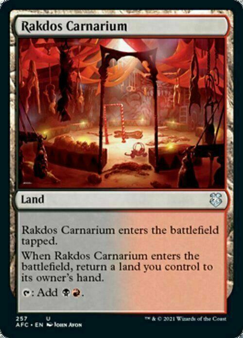 Rakdos Carnarium ~ Commander: Adventures in the Forgotten Realms [ NearMint ]