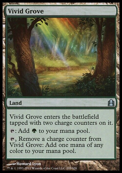 Vivid Grove ~ Commander 2011 [ Excellent ] [ Magic MTG ] - London Magic Traders Limited