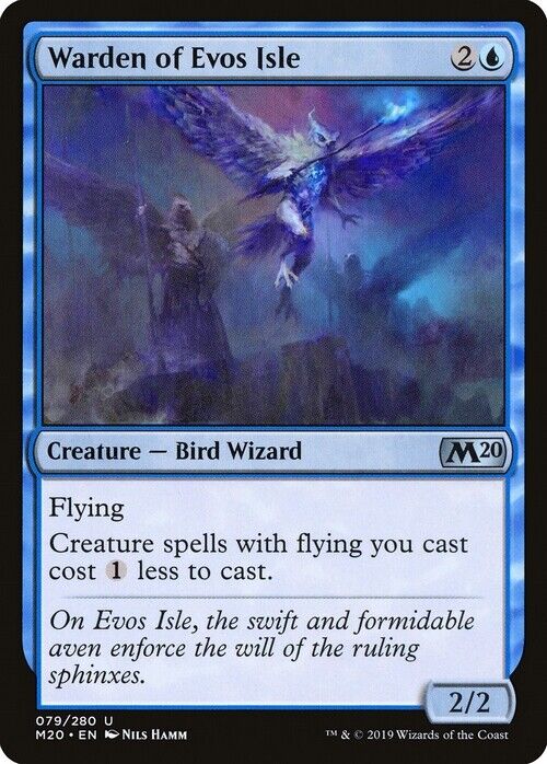 Warden of Evos Isle ~ Core 2020 [ NearMint ] [ Magic MTG ] - London Magic Traders Limited