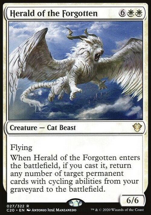 Herald of the Forgotten ~ Commander: Ikoria [ Excellent ] [ Magic MTG ] - London Magic Traders Limited