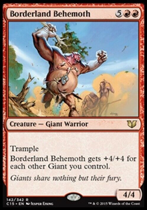 Borderland Behemoth ~ Commander 2015 [ Excellent ] [ Magic MTG ] - London Magic Traders Limited