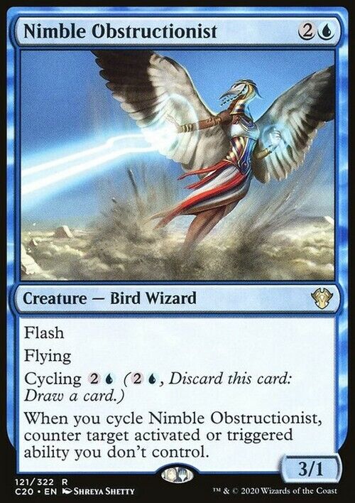 Nimble Obstructionist ~ Commander: Ikoria [ NearMint ] [ Magic MTG ] - London Magic Traders Limited