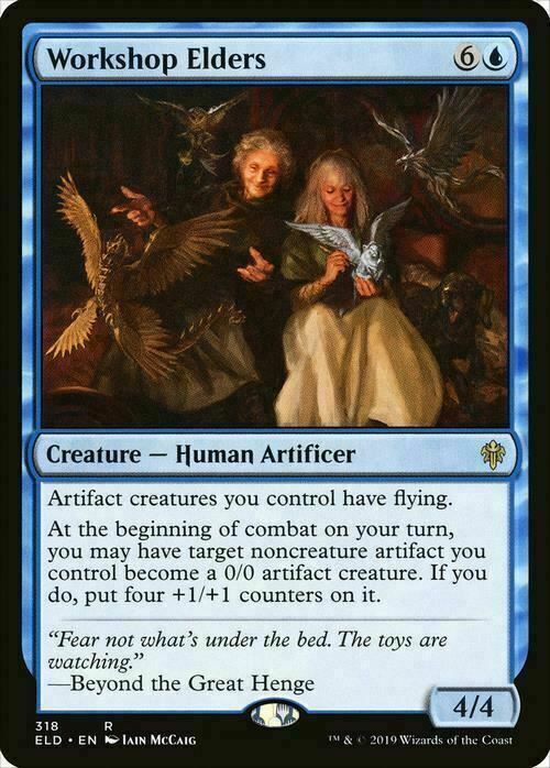 Workshop Elders ~ Throne of Eldraine [ NearMint ] [ Magic MTG ] - London Magic Traders Limited