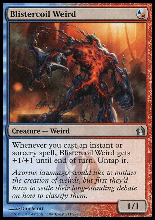 Blistercoil Weird ~ Return to Ravnica [ Excellent ] [ Magic MTG ] - London Magic Traders Limited