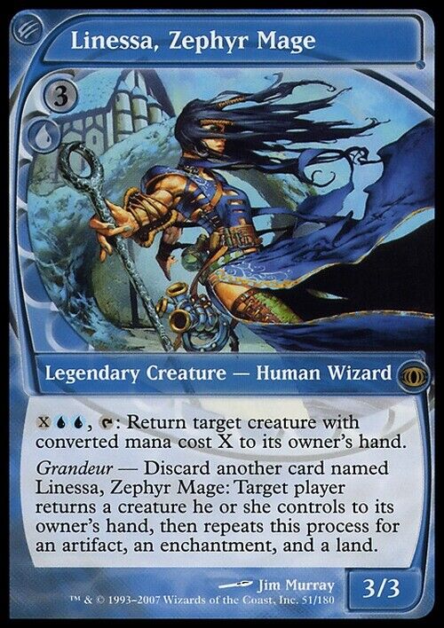 Linessa, Zephyr Mage ~ Future Sight [ Excellent ] [ Magic MTG ] - London Magic Traders Limited