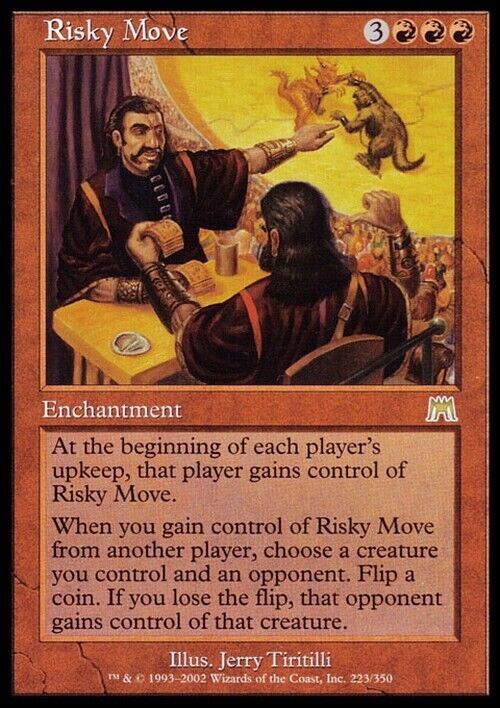 Risky Move ~ Onslaught [ Excellent ] [ Magic MTG ] - London Magic Traders Limited