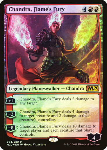 FOIL Chandra, Flame's Fury ~ Core 2020 [ Excellent ] [ Magic MTG ] - London Magic Traders Limited