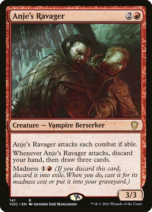 Anje's Ravager ~ Commander: Crimson Vow [ NearMint ] [ MTG ]