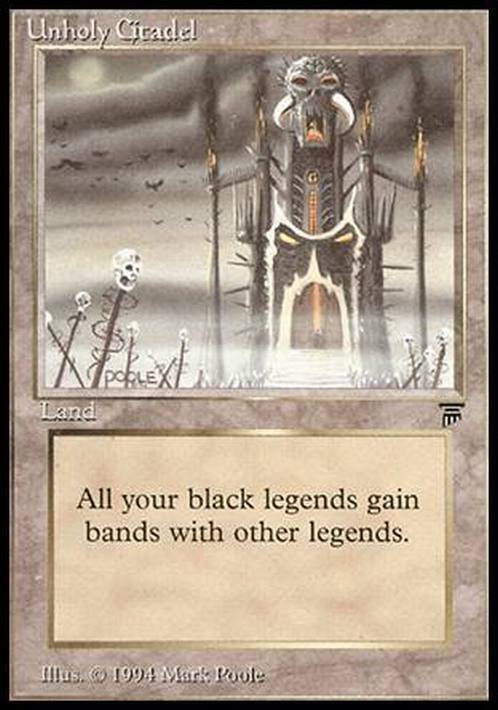 Unholy Citadel ~ Legends [ MODERATELY PLAYED ] [ Magic MTG ]