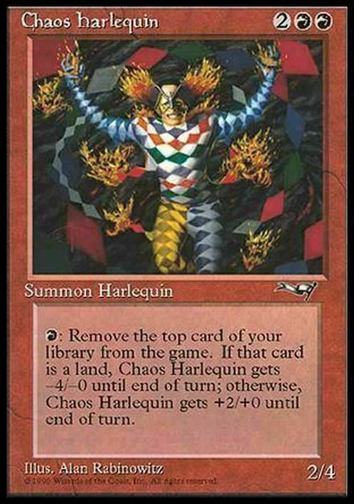 Chaos Harlequin ~ Alliances [ Excellent ] [ Magic MTG ] - London Magic Traders Limited