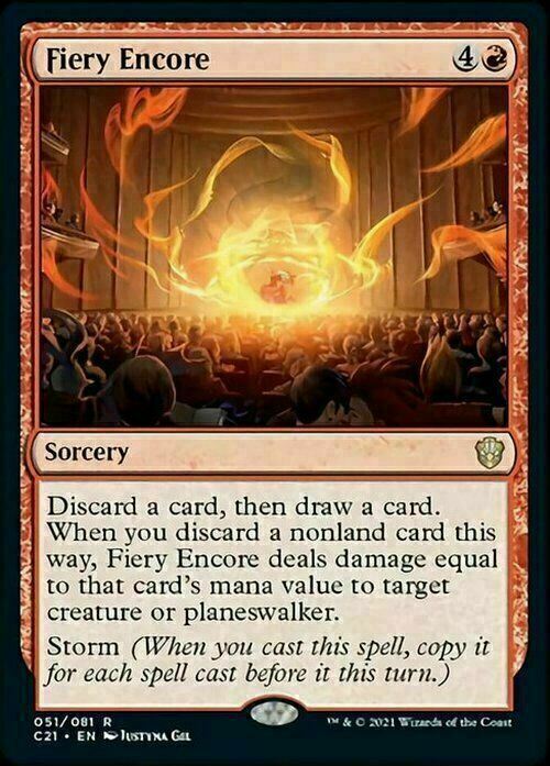 Fiery Encore ~ Commander: Strixhaven [ NearMint ] [ Magic MTG ] - London Magic Traders Limited