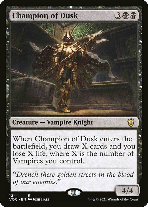 Champion of Dusk ~ Commander: Crimson Vow [ NearMint ] [ MTG ] - London Magic Traders Limited