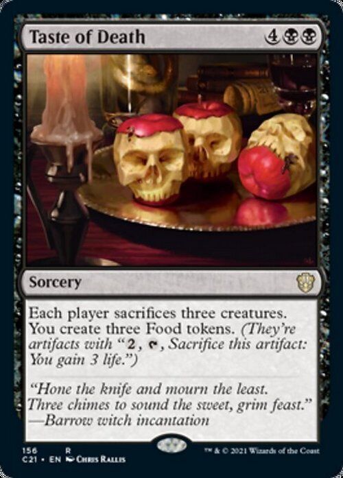 Taste of Death ~ Commander: Strixhaven [ NearMint ] [ Magic MTG ] - London Magic Traders Limited