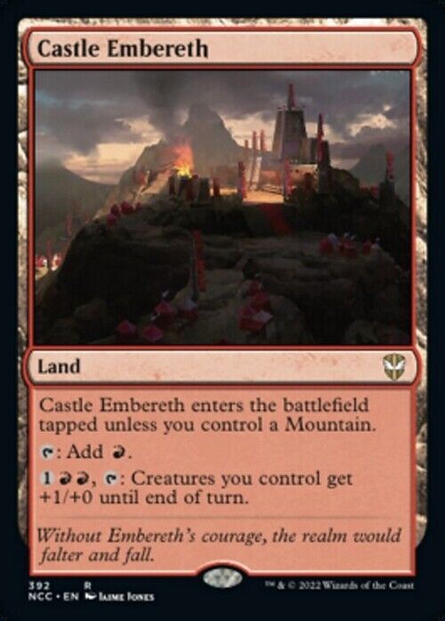 Castle Embereth ~ Commander: Streets of New Capenna [ NM ] [ Magic MTG ] - London Magic Traders Limited