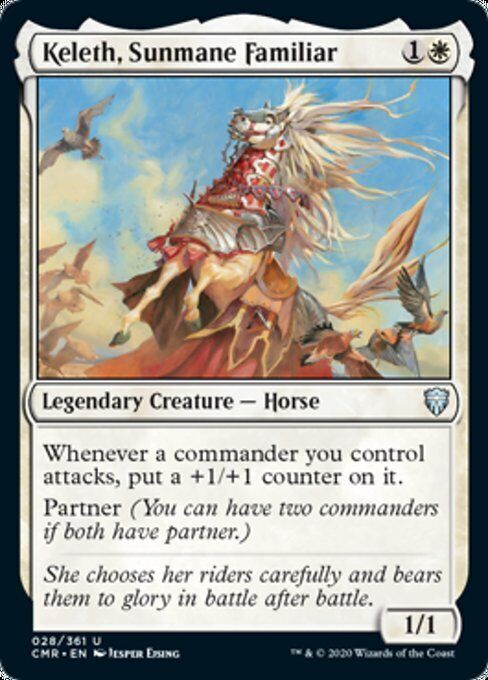 Keleth, Sunmane Familiar ~ Commander Legends [ NearMint ] [ Magic MTG ] - London Magic Traders Limited