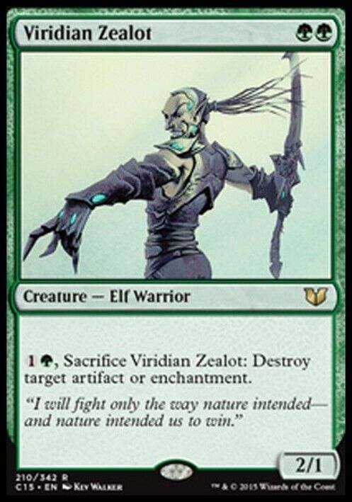 Viridian Zealot ~ Commander 2015 [ Excellent ] [ Magic MTG ] - London Magic Traders Limited