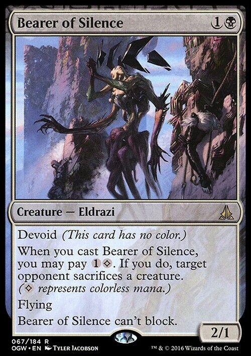 Bearer of Silence ~ Oath of the Gatewatch [ Excellent ] [ Magic MTG ] - London Magic Traders Limited