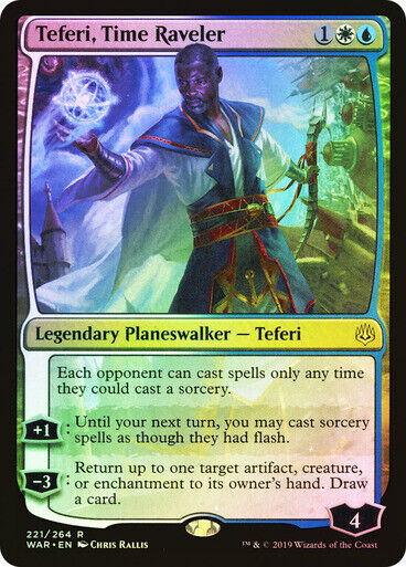 FOIL Teferi, Time Raveler ~ War of the Spark [ NearMint ] [ Magic MTG ] - London Magic Traders Limited