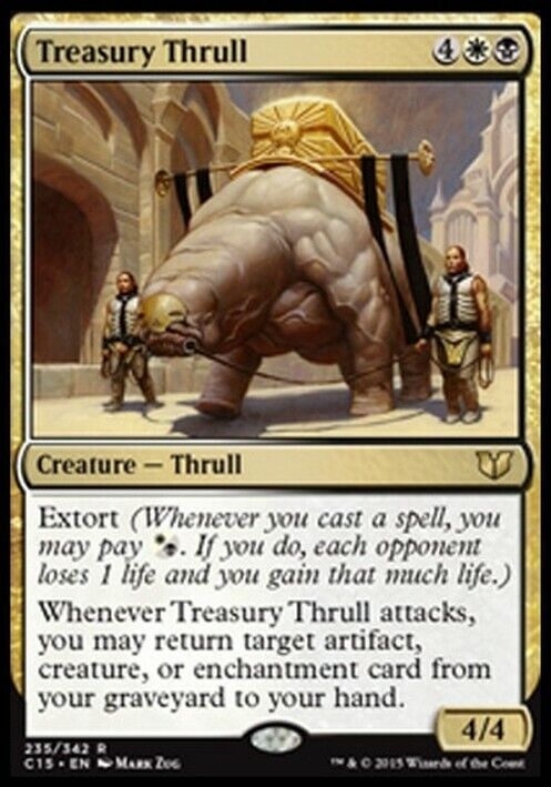 Treasury Thrull ~ Commander 2015 [ Excellent ] [ Magic MTG ] - London Magic Traders Limited