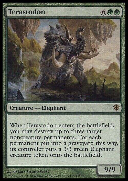 Terastodon ~ Worldwake [ Excellent ] [ Magic MTG ] - London Magic Traders Limited