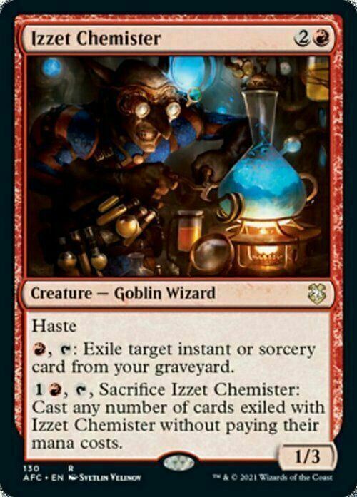 Izzet Chemister ~ Commander: Adventures in the Forgotten Realms [ NM ] - London Magic Traders Limited