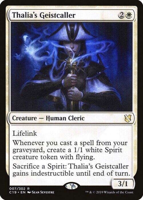 Thalia's Geistcaller ~ Commander 2019 [ NearMint ] [ Magic MTG ] - London Magic Traders Limited